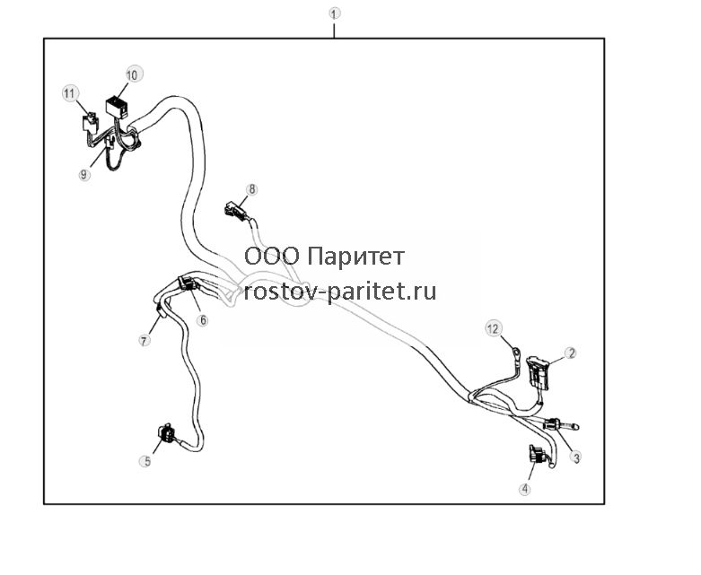 Разъемы жгута проводов модуля HVAC - ST851412 507.jpg